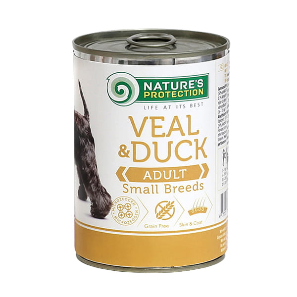 NP Adult Dog Small Breeds cielęcina & kaczka 400g