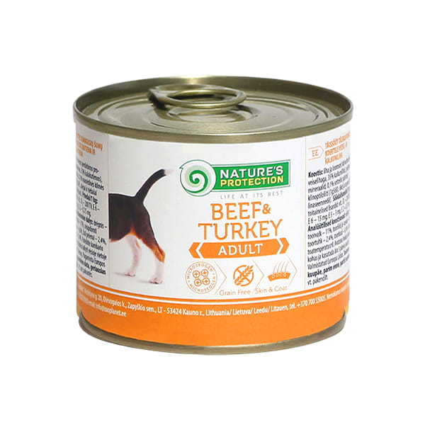 NP Adult Dog wołowina & indyk 200g