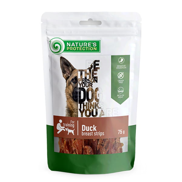 NP Snacks Duck Breast Strips 75g dog   Paski z piersi kaczki