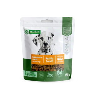 NP Snacks Healthy Growth Puppy Poultry 150g dog  Przysmak z drobiu w kształcie kości