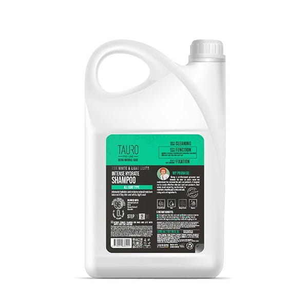 TPL Ultra Natural Care for White and Light Coats Intense Hydrate Shampoo 3785ml