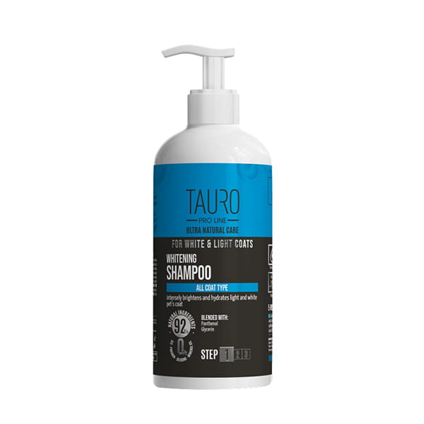 TPL Ultra Natural Care for White and Light Coats Whitening Shampoo 400ml