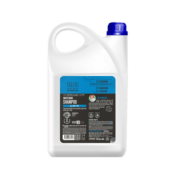 TPL Ultra Natural Care for White and Light Coats Whitening Shampoo 3785ml