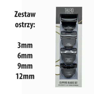 TPL WYMIENNE OSTRZA ZESTAW 3, 6, 9, 12 mm (DO MASZYNKI TPL909, DO  ZESTAWU 7 w 1)