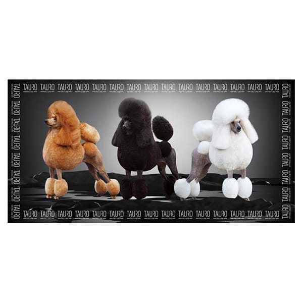 TPL RĘCZNIK Z MIKROFIBRY 80x160 cm WZÓR PUDLE