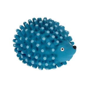 MISOKO Zabawka dla psa JEŻYK niebieski, lateks, 10,16 cm